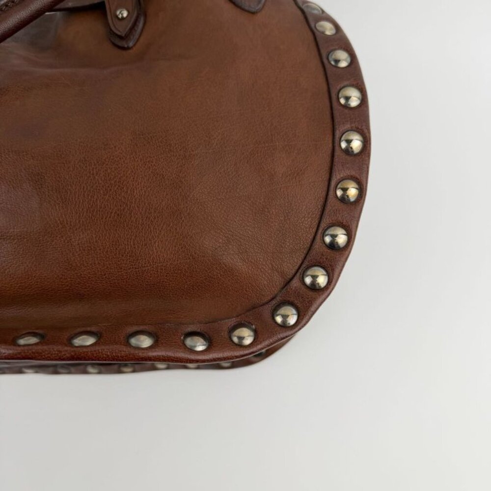 Miu Miu Tote Brown Leather Vintage - Picture 11 of 16